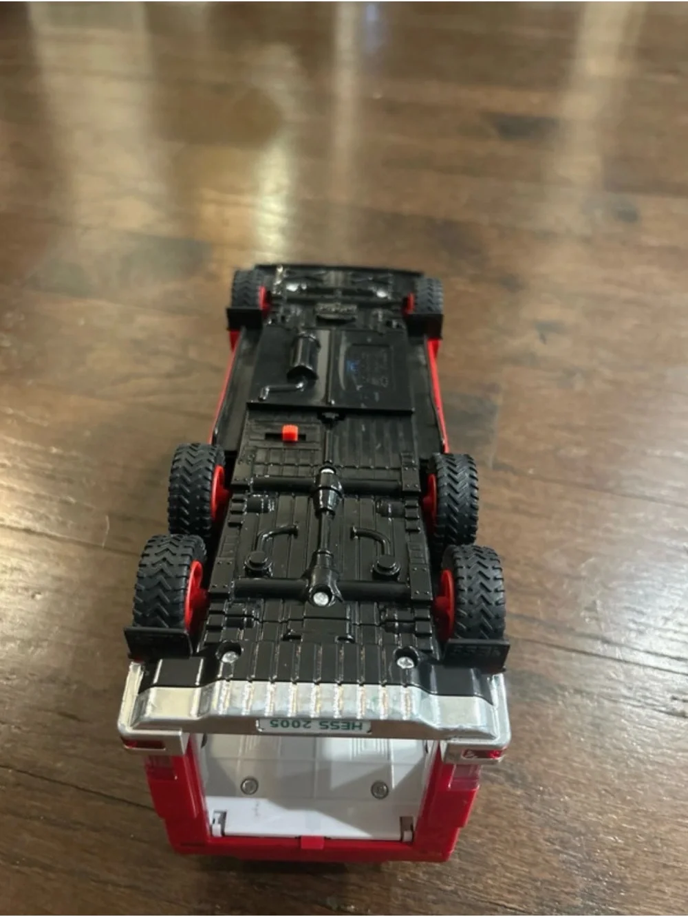 HESS Red Fire Truck Toy with Extendable Ladder
